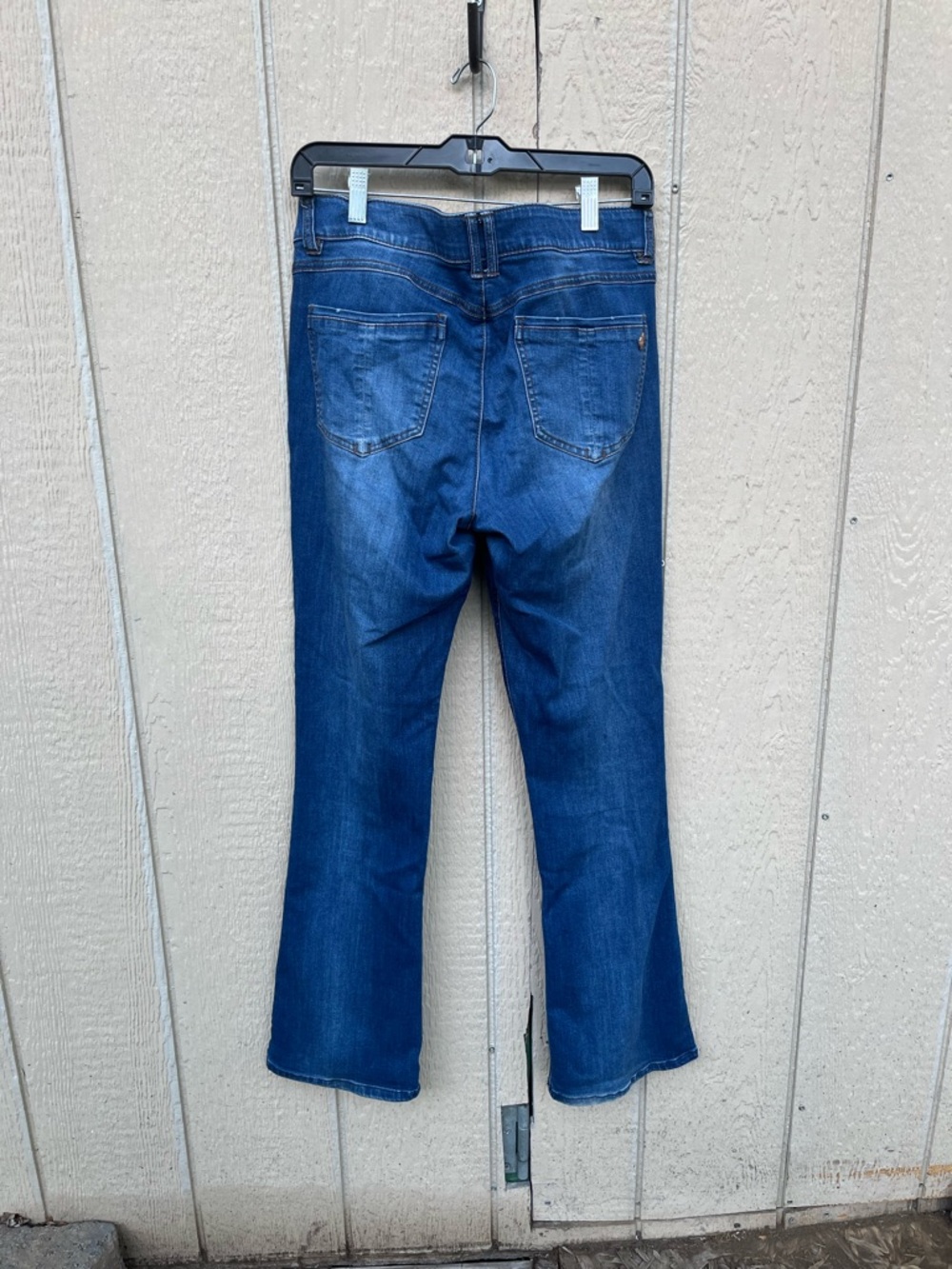 DEMOCRACY AB SOLUTION BOOT CUT MEDIUM WASH DENIM JEANS 8 - Picture 3 of 6